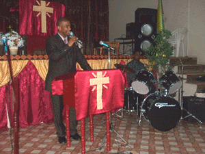Pastor Michael at Parika